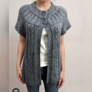 Sonoma Blue Cable Knit Women's Cardigan